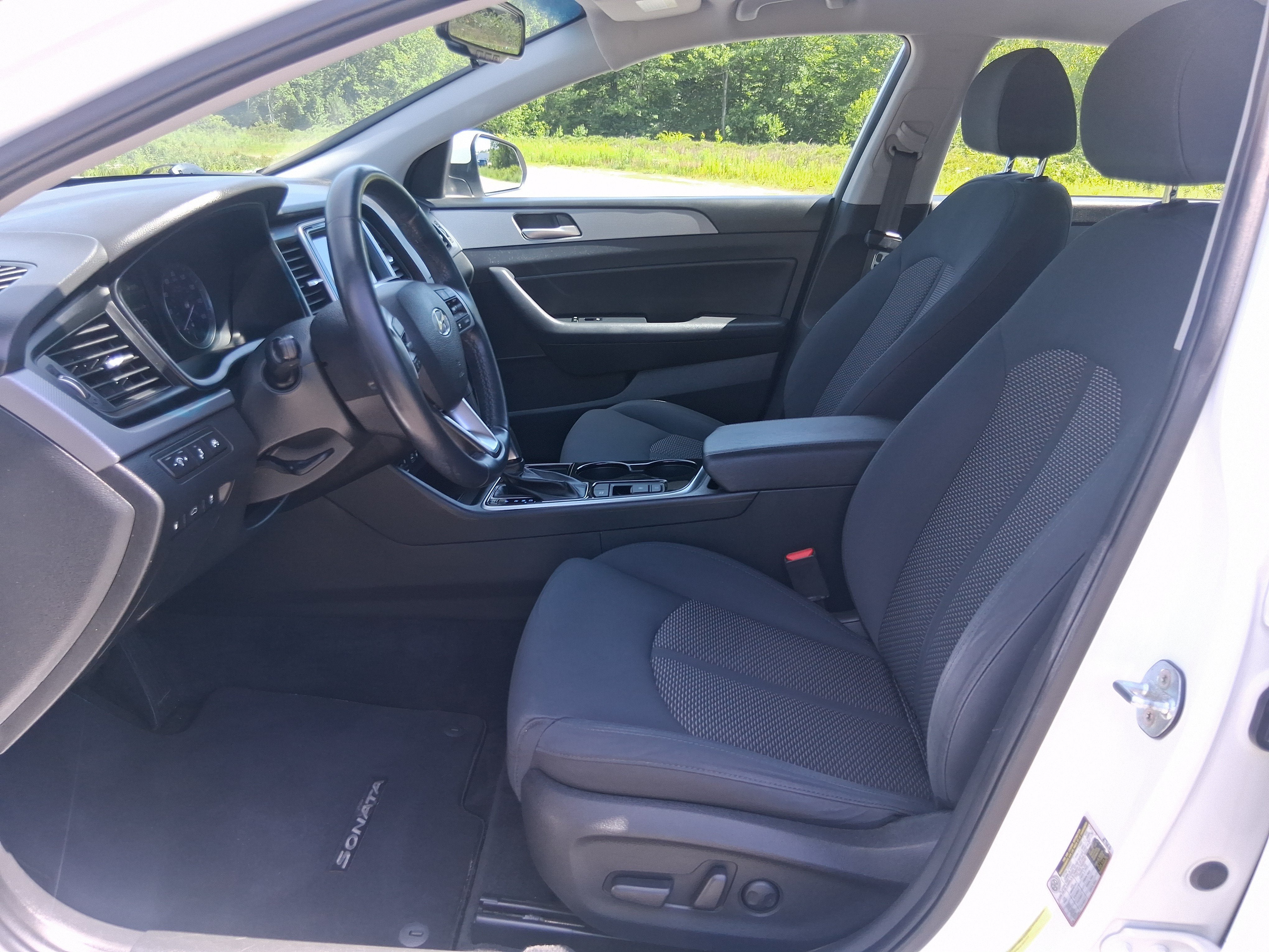 2019 Hyundai Sonata — interior view