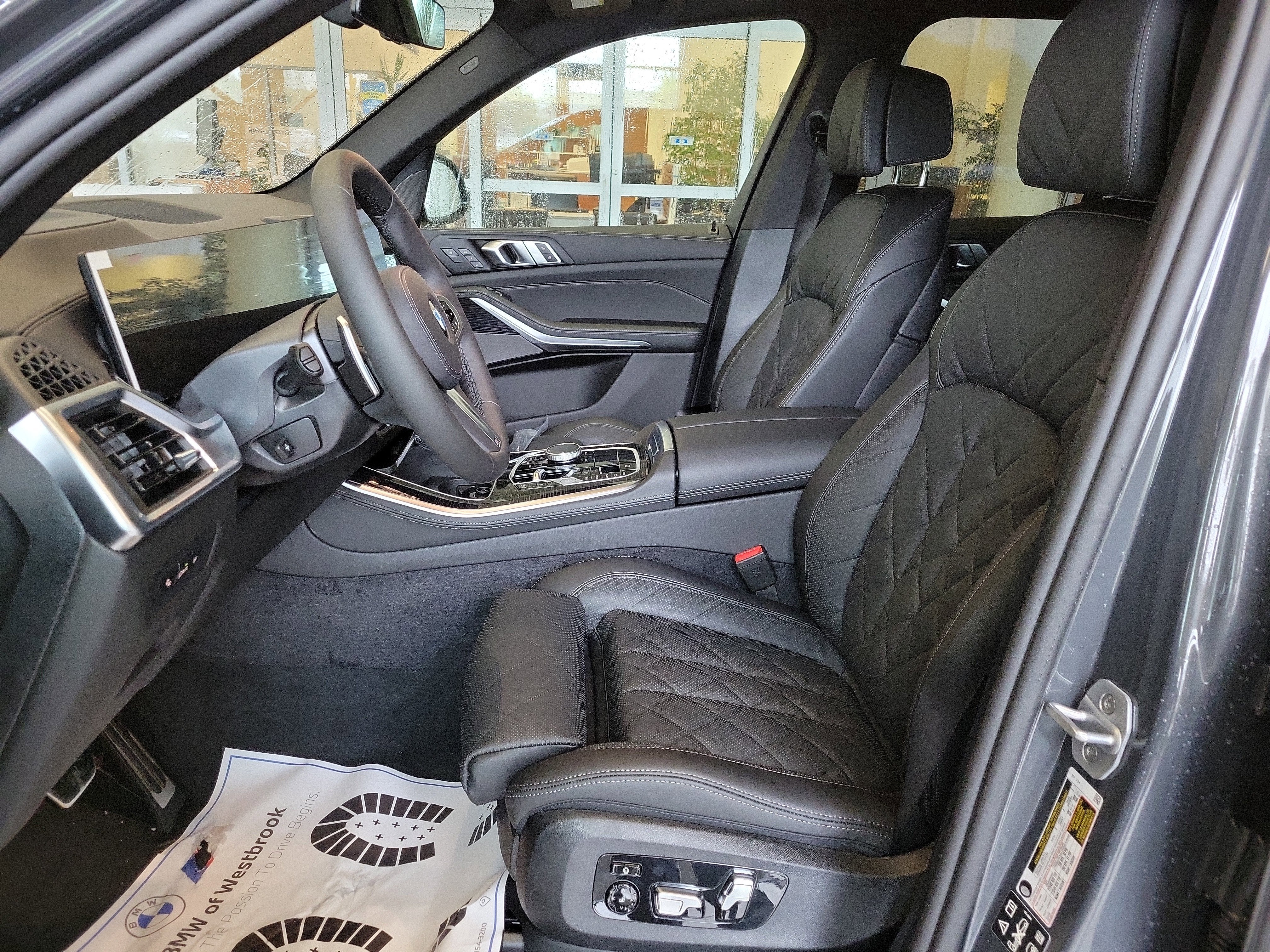 2026 BMW X5 — interior view