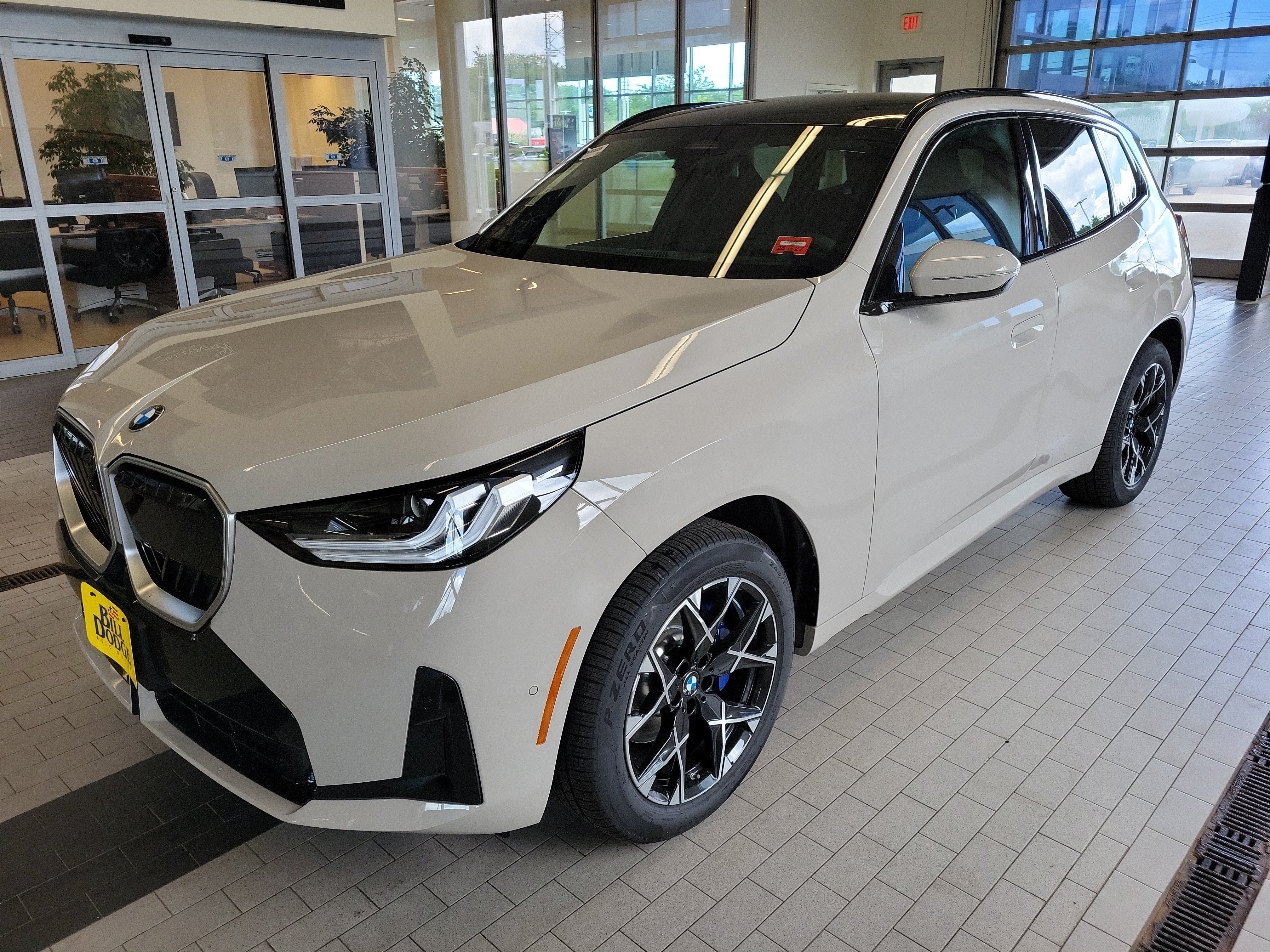 2026 BMW X3 30 xDrive in Dune Grey Metallic — front three-quarter view