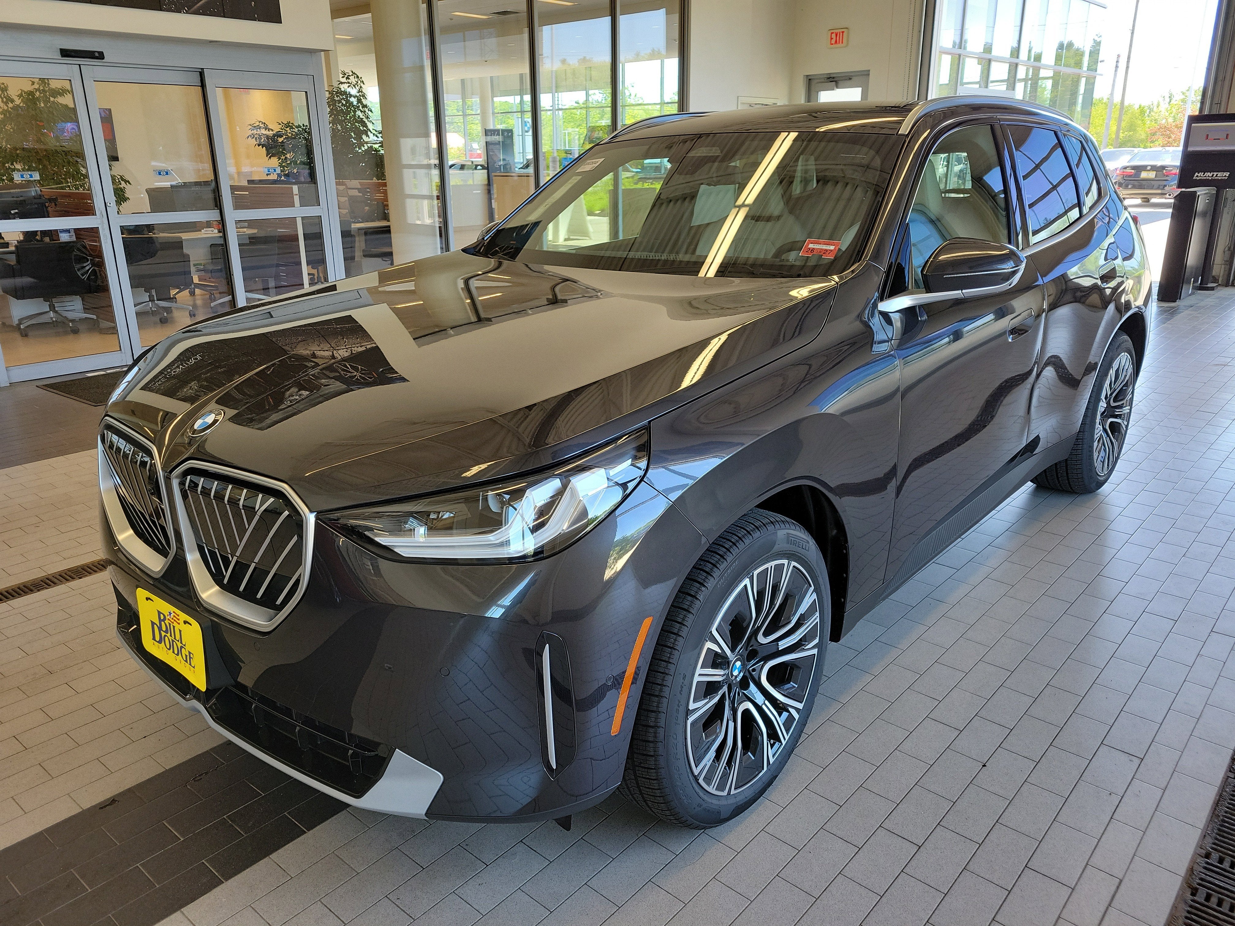 2026 BMW X3 30 xDrive in Dark Graphite Metallic — front three-quarter view
