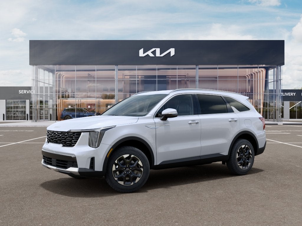 2026 Kia Sorento — rear three-quarter view