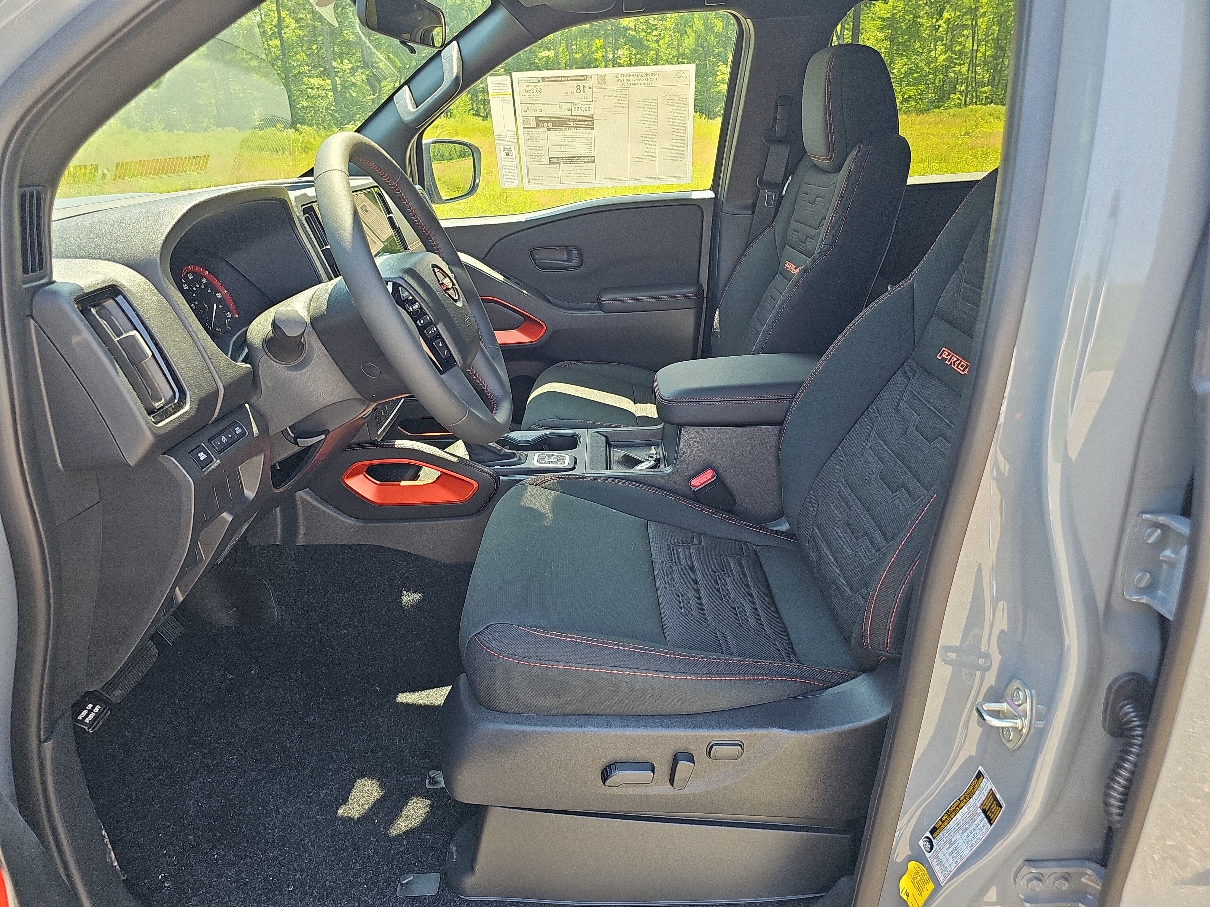 2026 Nissan Frontier — interior view
