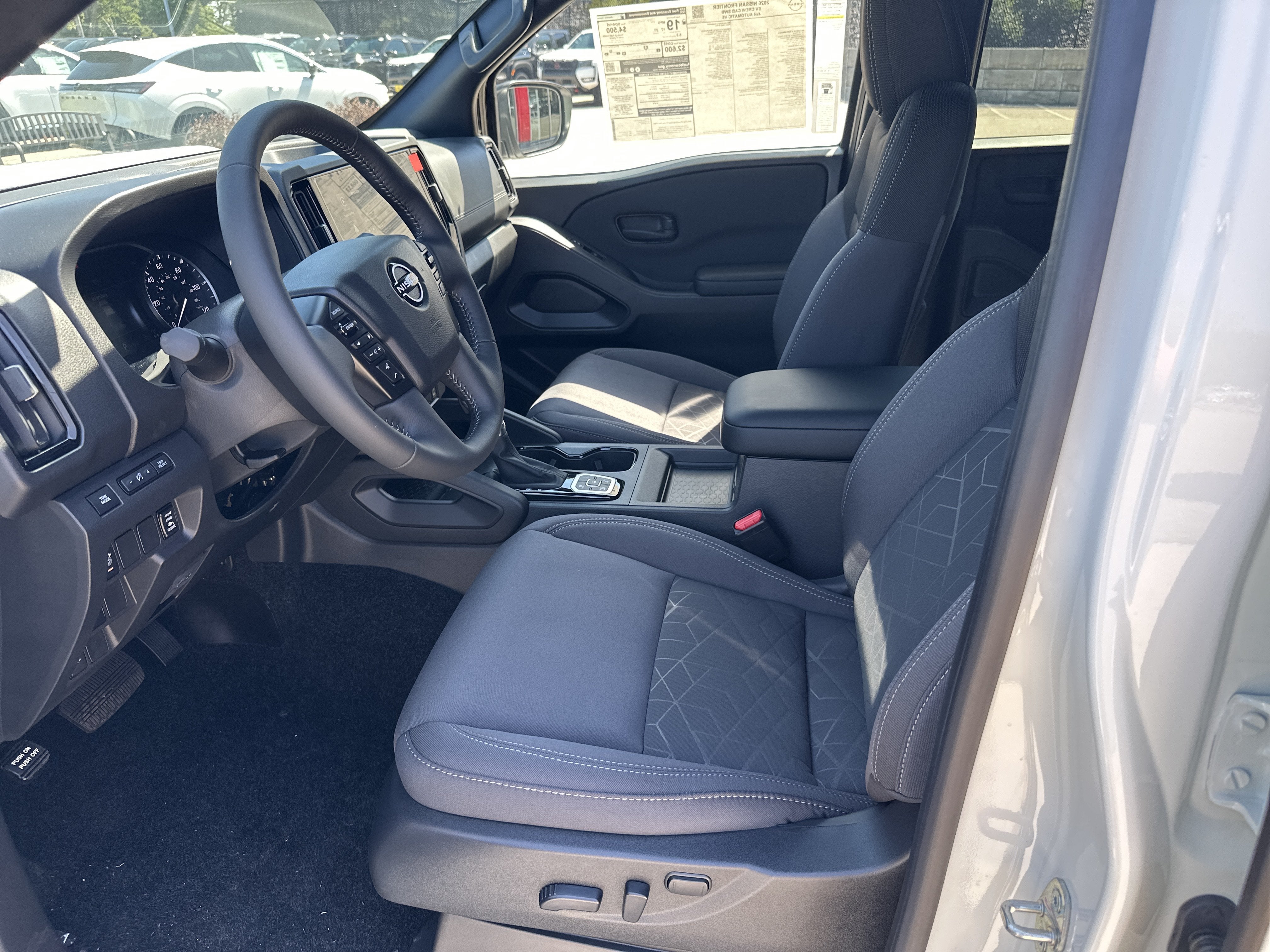 2026 Nissan Frontier — interior view