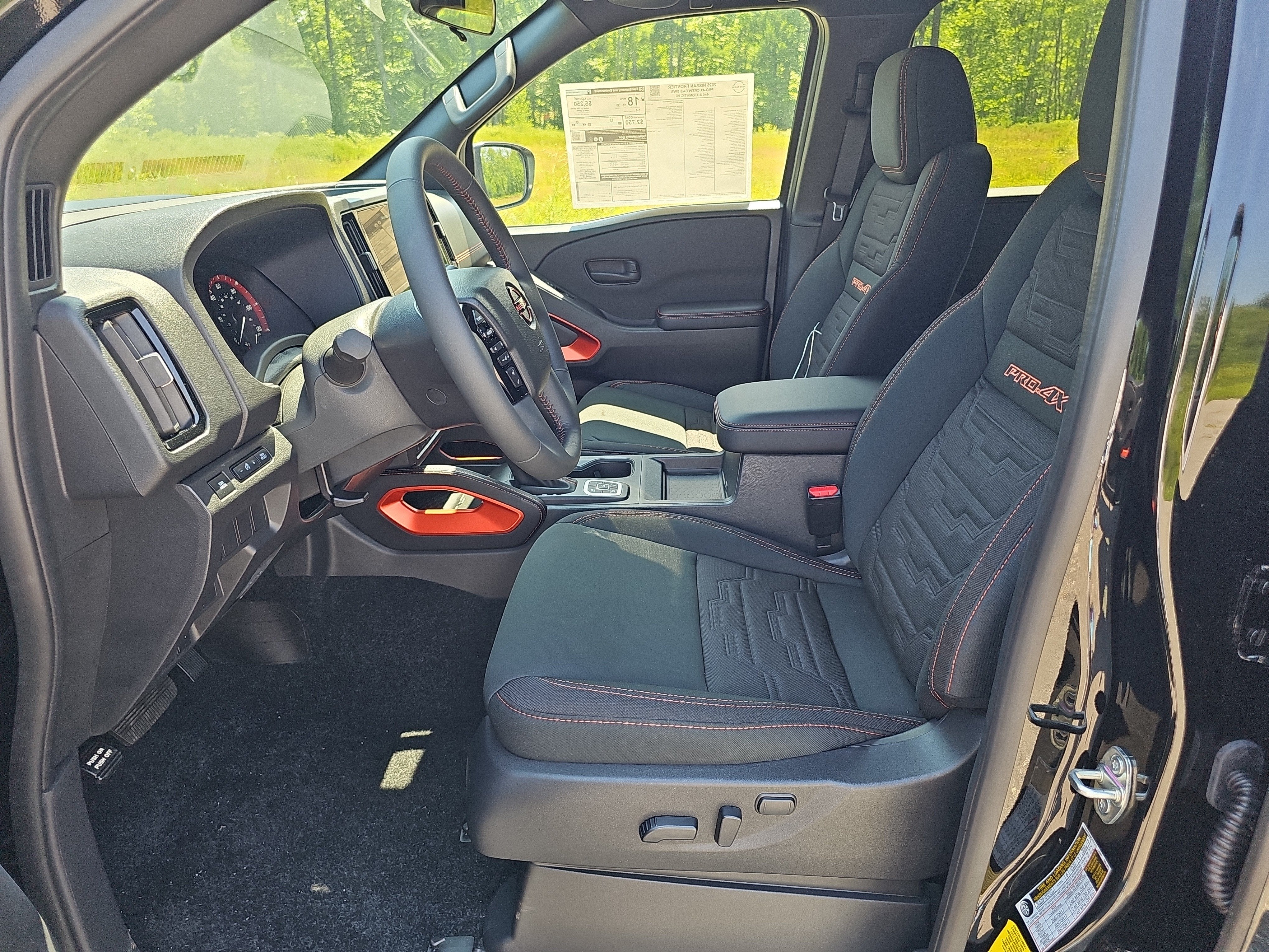 2026 Nissan Frontier — interior view