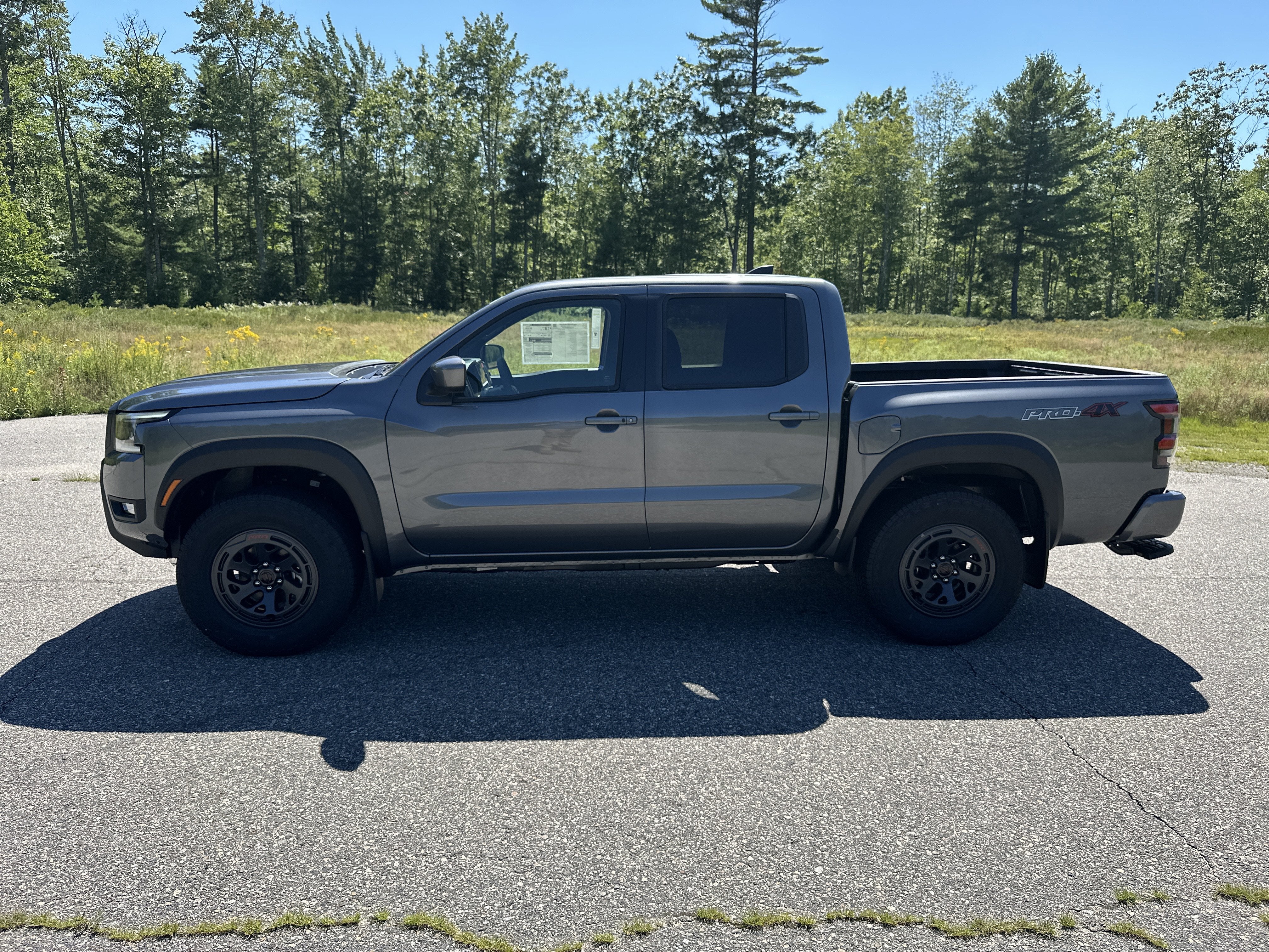 2026 Nissan Frontier — side profile view