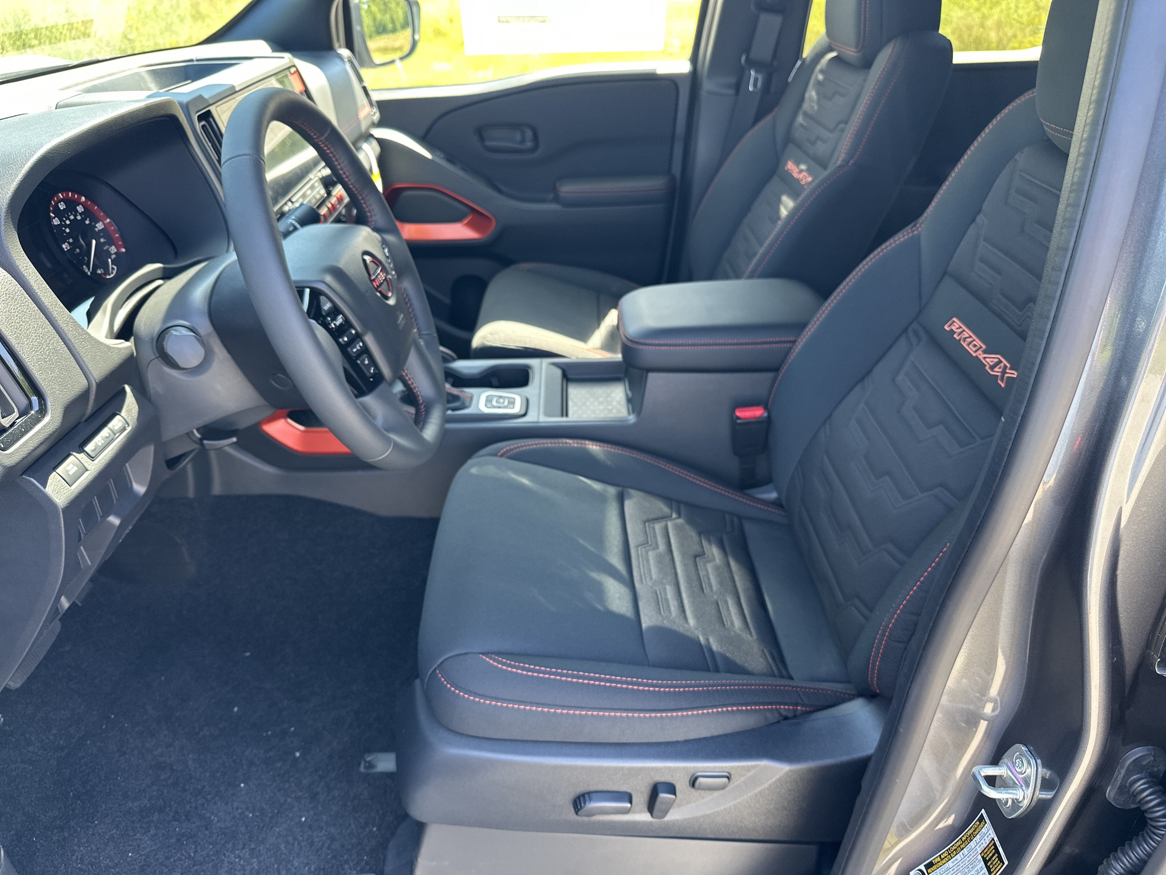 2026 Nissan Frontier — interior view