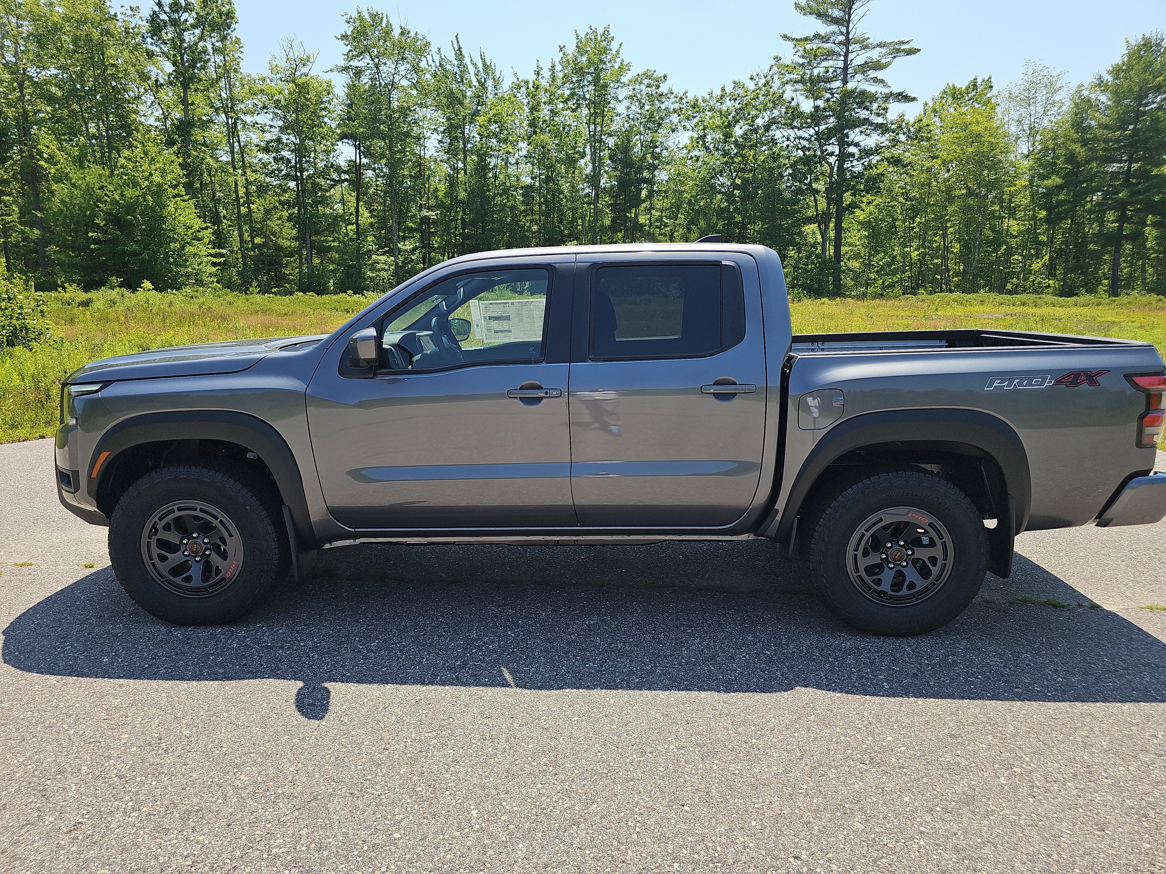 2026 Nissan Frontier — side profile view