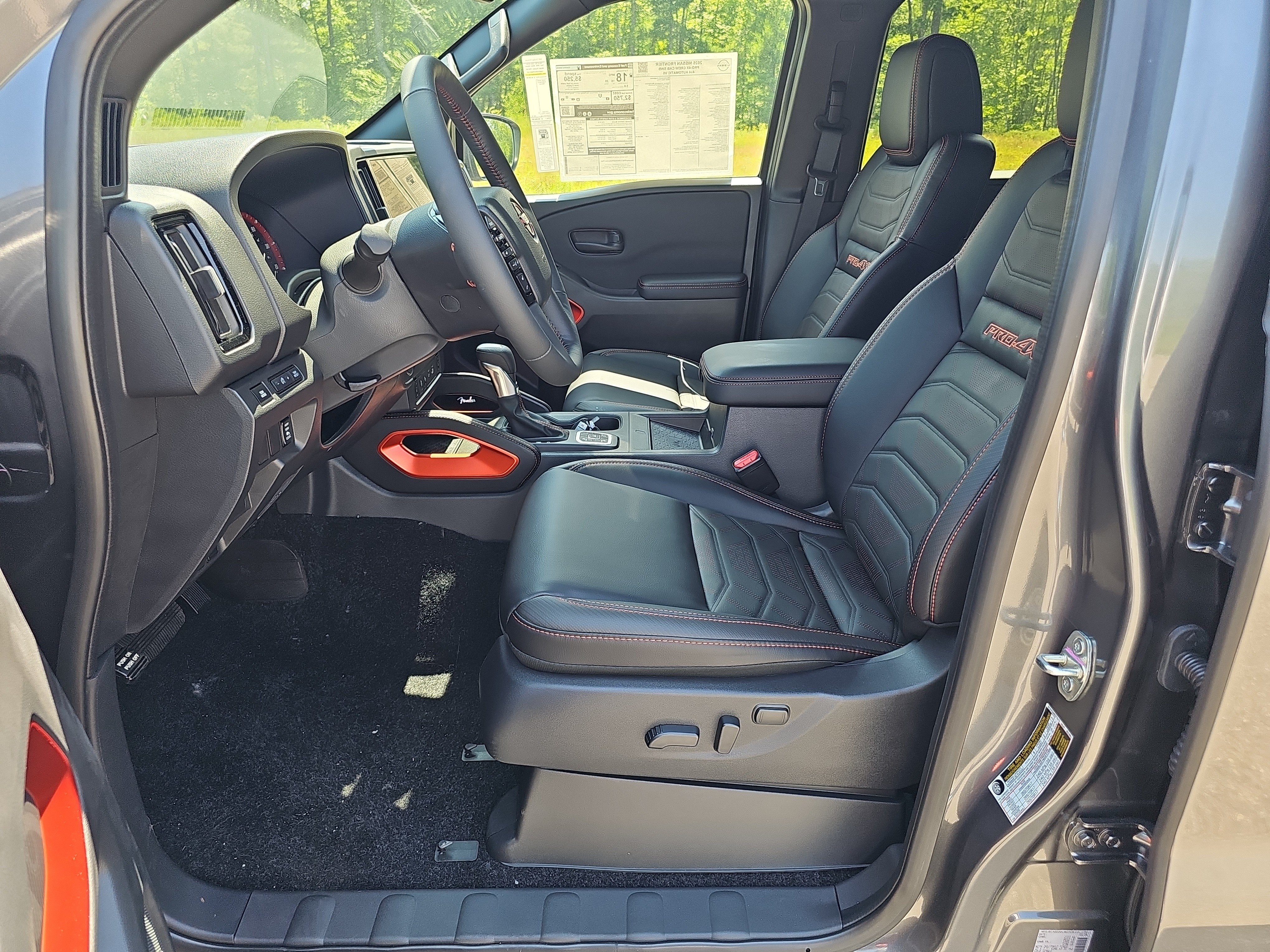 2026 Nissan Frontier — interior view