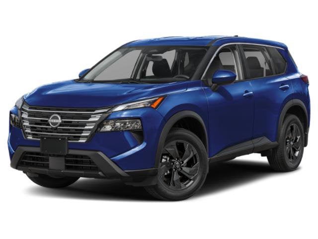 2026 Nissan Rogue SV in Deep Ocean Blue Pearl — front three-quarter view
