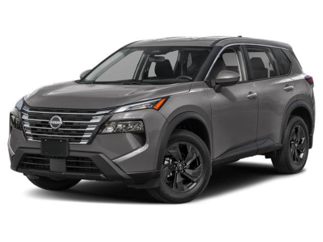 2026 Nissan Rogue SV in Gun Metallic — front three-quarter view