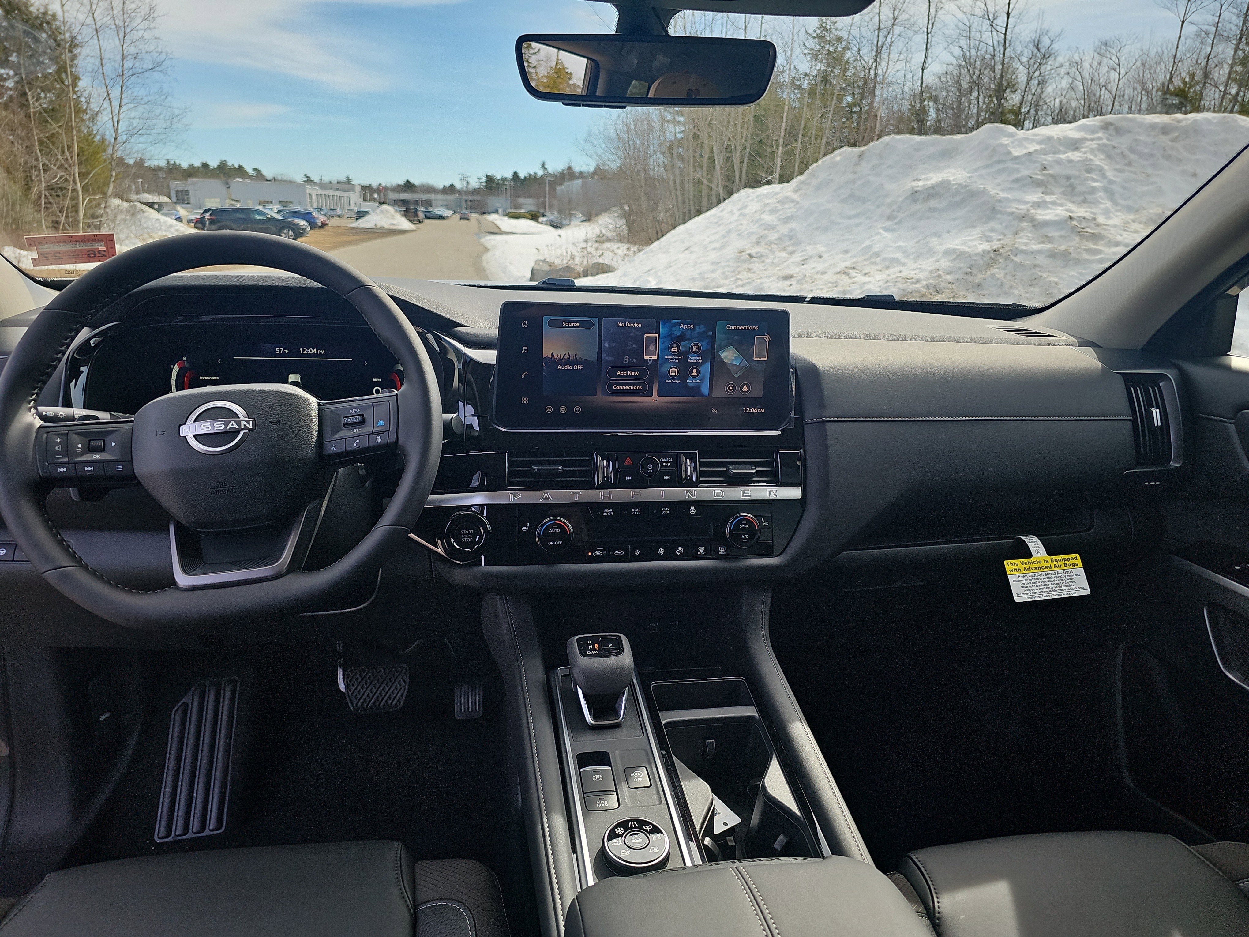 2026 Nissan Pathfinder — rear three-quarter view