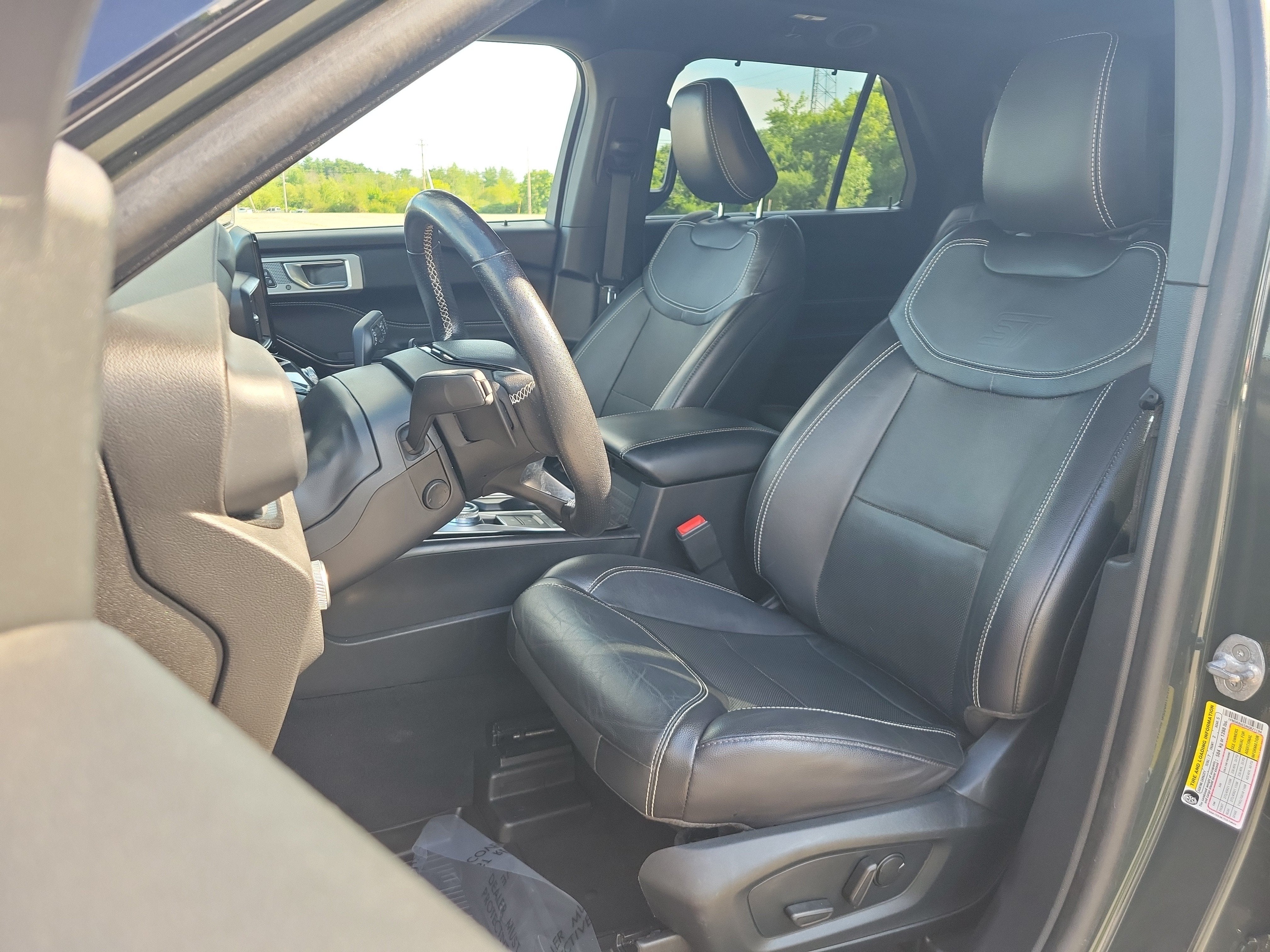 2022 Ford Explorer — interior view
