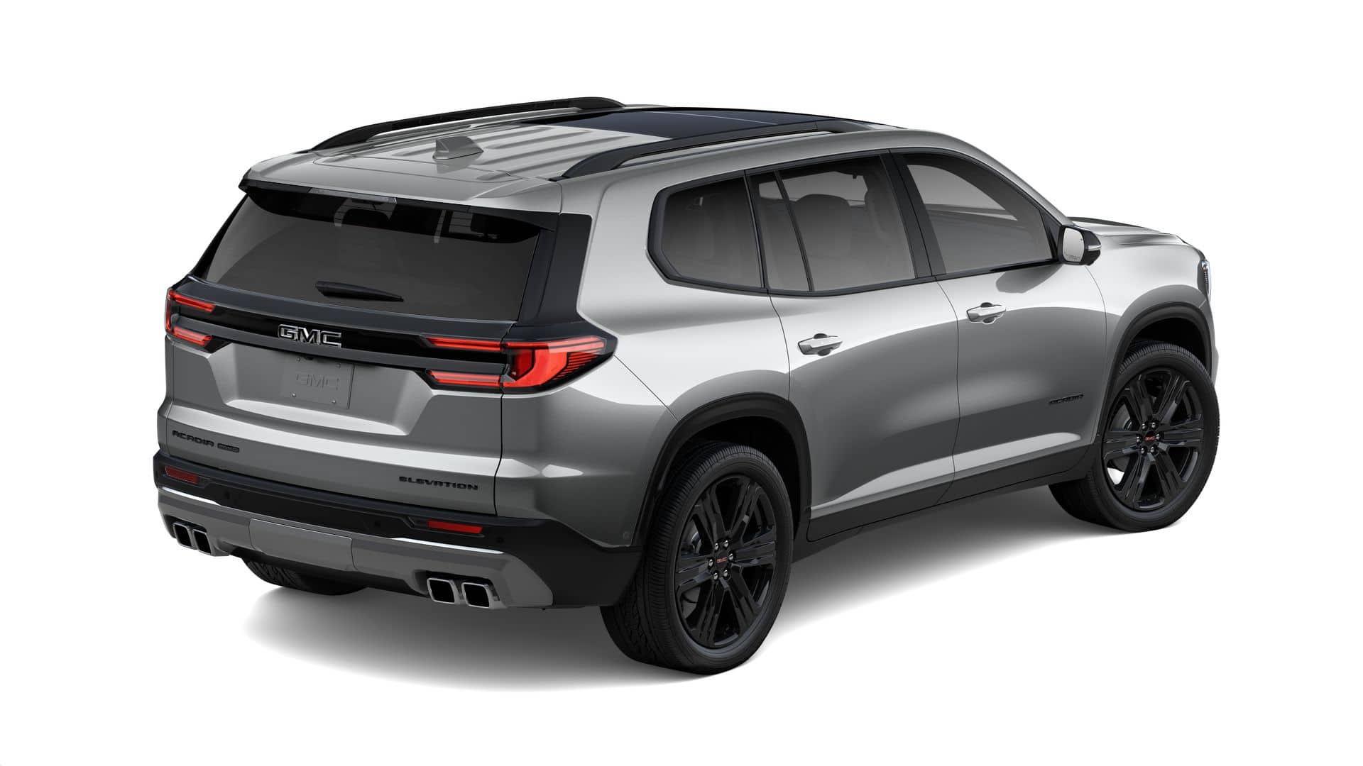 2026 GMC Acadia — rear three-quarter view
