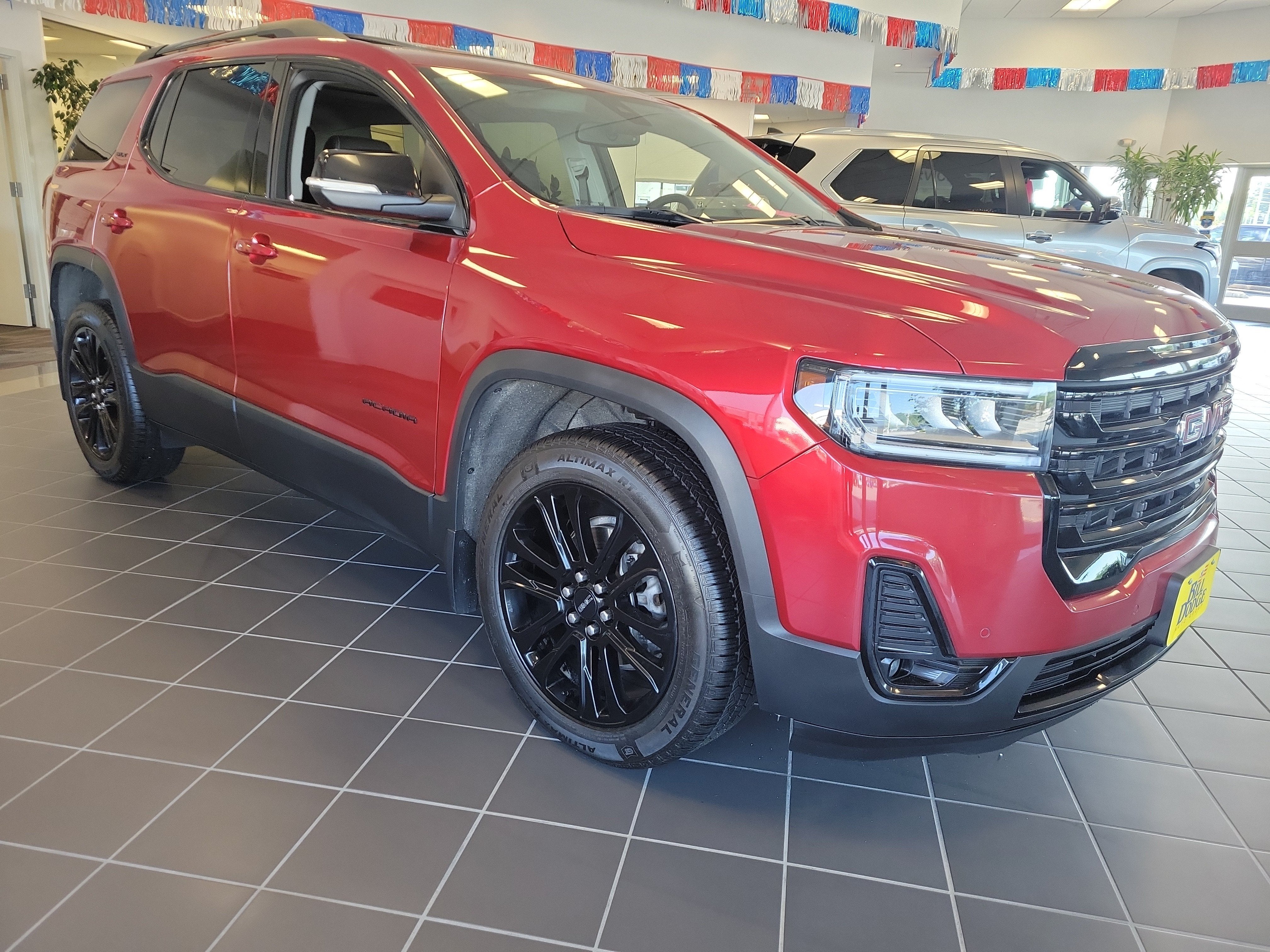 2023 GMC Acadia — rear three-quarter view