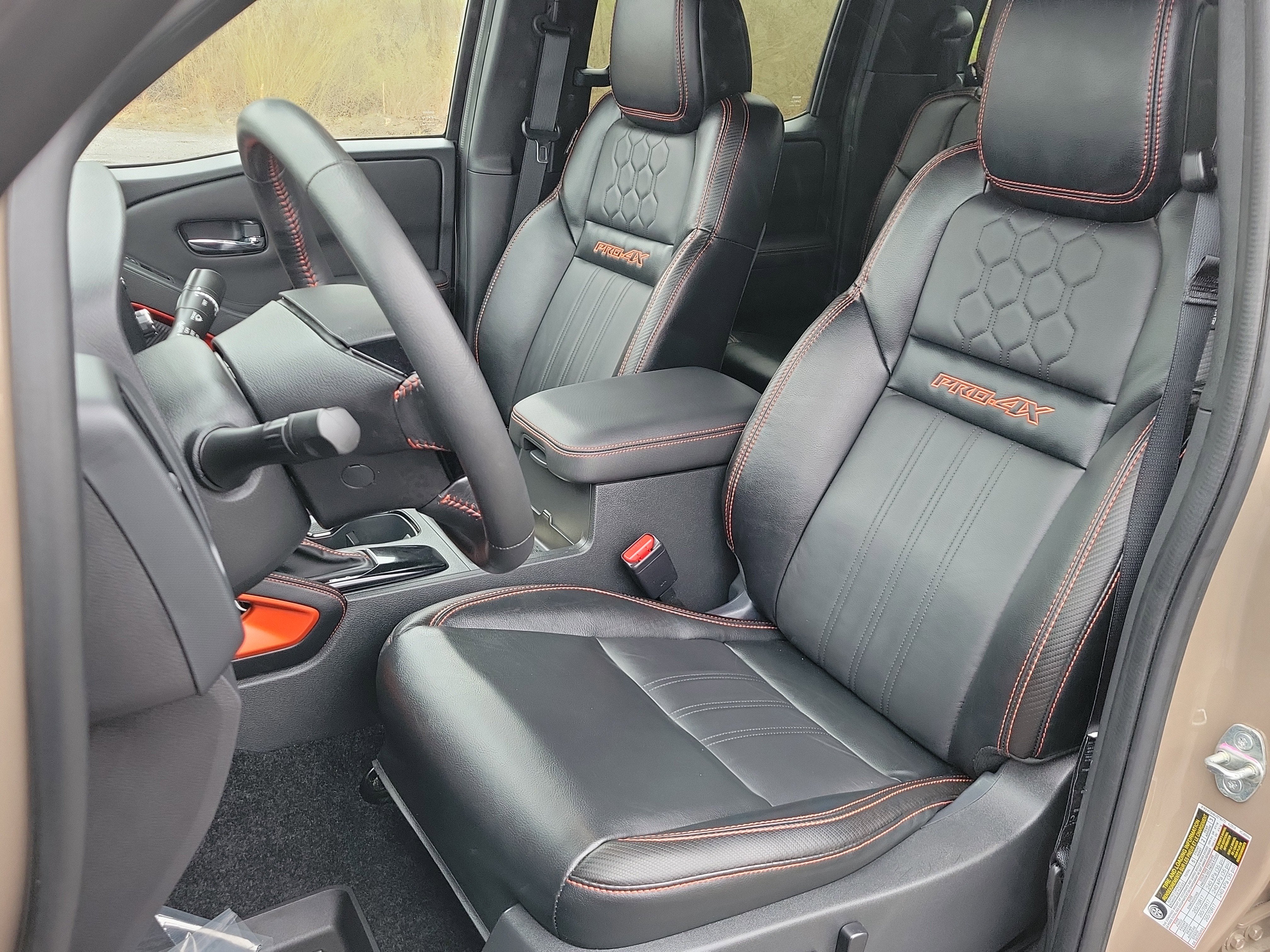 2023 Nissan Frontier — interior view